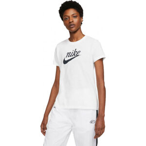 Nike NSW TEE VARSITY W Dámské tričko, bílá, velikost S