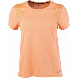 Nike RUN TOP SS W oranžová S - Dámské běžecké triko