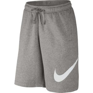 Nike SHORT FLC EXP CLUB šedá XL - Pánské kraťasy