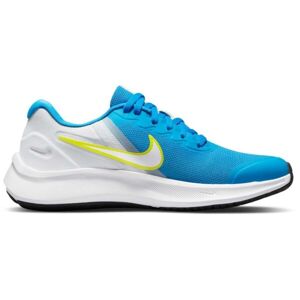 Nike STAR RUNNER 3 GS Dětská sportovní obuv, modrá, veľkosť 38.5