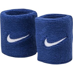 Nike SWOOSH WRISTBAND Potítko, Modrá,Bílá, velikost