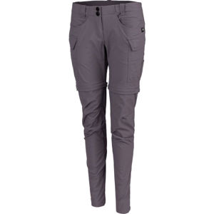 Northfinder CARITA Dámské kalhoty 2v1, tmavě šedá, velikost S