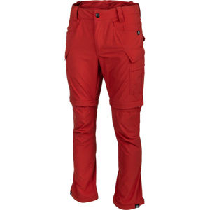 Northfinder CARTON Pánské kalhoty, červená, velikost S