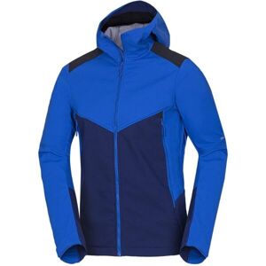 Northfinder DYLAN Pánská softshellová bunda, modrá, velikost L
