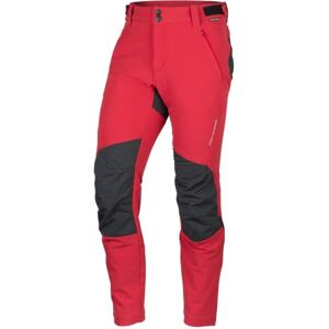 Northfinder STEPHEN Pánské kalhoty, červená, velikost S