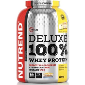 Nutrend DELUXE 100% WHEY 2250G CITRONOVÝ CHEESECAKE  NS - Protein