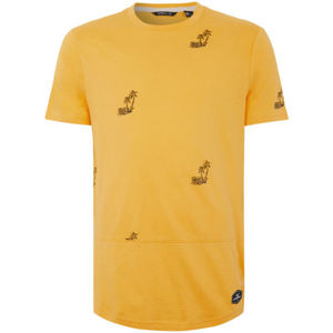 O'Neill LM PALM AOP T-SHIRT žlutá L - ;Pánské tričko
