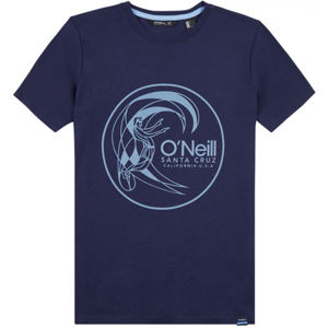 O'Neill LB CIRCLE SURFER T-SHIRT Chlapecké tričko, Tmavě modrá,Světle modrá, velikost