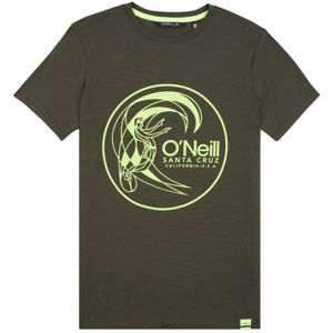 O'Neill LB CIRCLE SURFER T-SHIRT tmavě zelená 152 - Chlapecké tričko