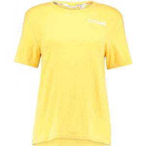 O'Neill LW SELINA GRAPHIC T-SHIRT žlutá L - Dámské tričko