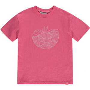O'Neill LG HARPER T-SHIRT růžová 116 - Dívčí tričko