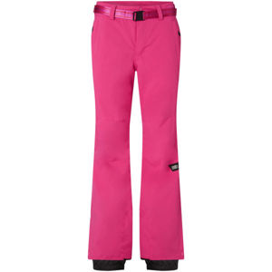 O'Neill PW STAR SLIM PANTS Dámské lyžařské/snowboardové kalhoty, Růžová,Černá, velikost S