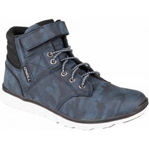 O'Neill RAILER CAMO Chlapecké kotníkové boty, tmavě modrá, velikost 36