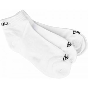 O'Neill QUARTER 3P Unisex ponožky, bílá, velikost 43/46