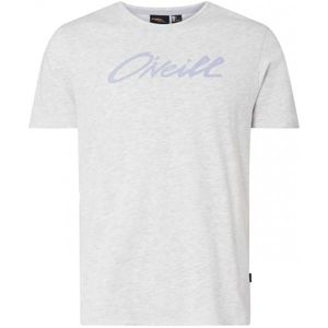 O'Neill LM ONEILL SCRIPT T-SHIRT šedá M - Pánské tričko