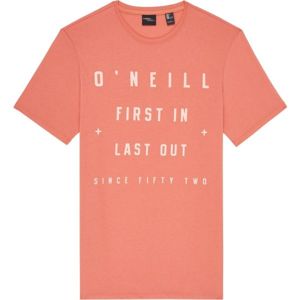 O'Neill LM FIRST IN, LAST OUT T-SHIRT oranžová XXL - Pánské triko