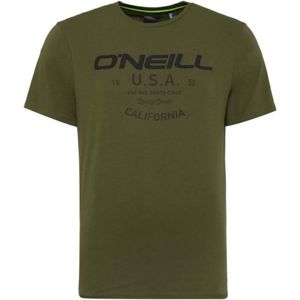 O'Neill LM DAWSON T-SHIRT tmavě zelená S - Pánské tričko