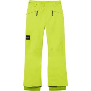 O'Neill PB ANVIL PANTS Chlapecké lyžařské/snowboardové kalhoty, Reflexní neon,Černá, velikost 128