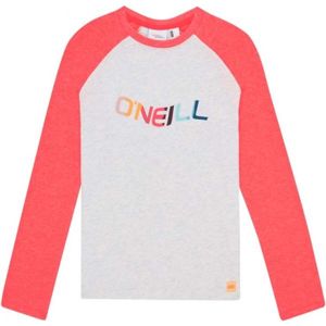 O'Neill LG NEVA L/SLV T-SHIRT bílá 164 - Dívčí tričko s dlouhým rukávem