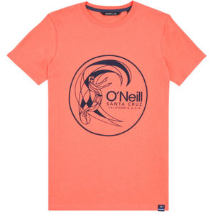 O'Neill LB CIRCLE SURFER T-SHIRT oranžová 116 - Chlapecké tričko