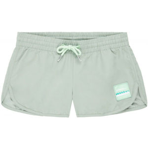 O'Neill PG SOLID BEACH SHORTS Dívčí šortky, světle zelená, velikost 116