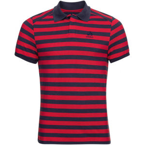Odlo MEN'S T-SHIRT POLO S/S CONCORD červená XXL - Pánské tričko