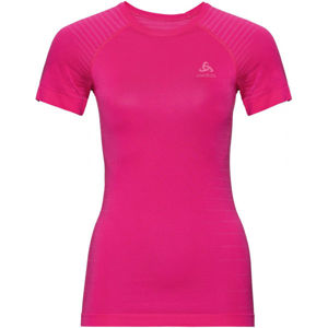 Odlo SUW WOMEN'S TOP CREW NECK S/S PERFORMANCE LIGHT růžová XL - Dámské tričko