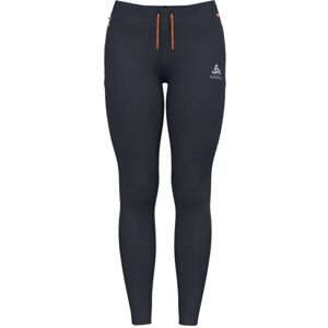 Odlo AXALP WINTER Dámské běžecké elastické kalhoty, tmavě šedá, velikost S