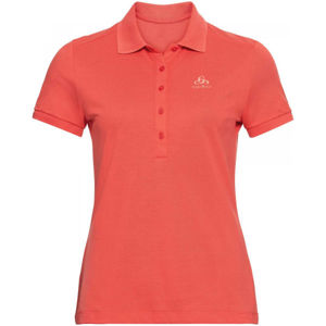 Odlo WOMEN'S T-SHIRT POLO S/S CONCORD oranžová S - Dámské tričko