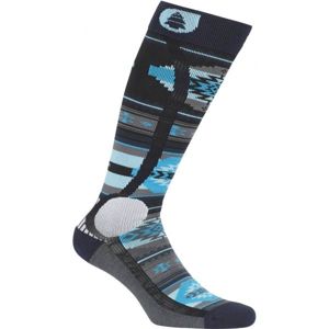Picture WOOLING modrá 41-43 - Lyžařské ponožky