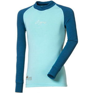 Progress CC NDRD Dívčí funkční triko s dlouhým rukávem, modrá, velikost 104