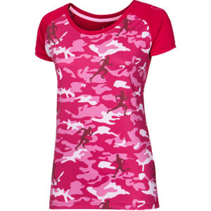 Progress COMBAT LADY Dámské sportovní triko, Růžová,Bílá, velikost L