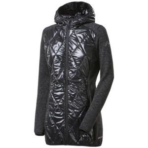 Progress SILVRETTA WOOL černá XL - Dámský hybridní kabát