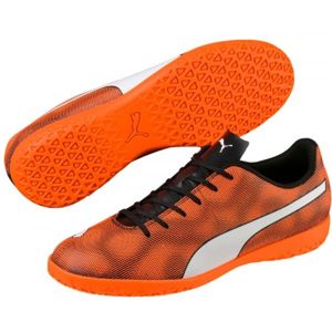 Puma RAPIDO IT oranžová 9.5 - Pánská sálová obuv