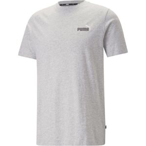 Puma ESSENTIALS+ TEE Pánské tričko, šedá, veľkosť L