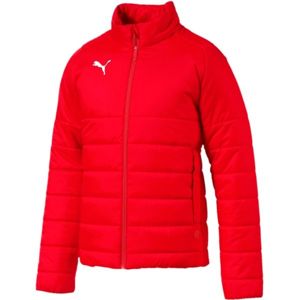 Puma LIGA CASUALS PADDED JACKET Pánská zimní bunda, červená, velikost M