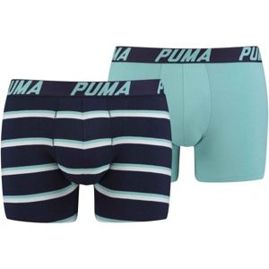 Puma BASIC BOXER SP modrá M - Pánské boxerky