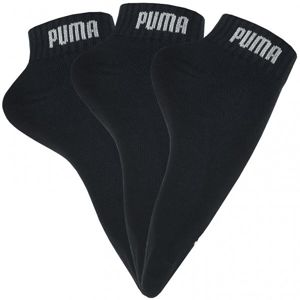 Puma PONOŽKY - 3 PÁRY Ponožky, Černá,Bílá, velikost 39-42