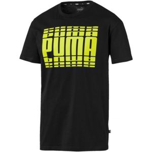 Puma REBEL BOLD TEE černá XXL - Pánské triko