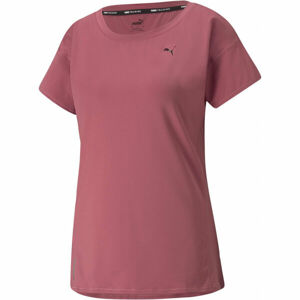 Puma TRAIN FAVORITE TEE Dámské triko, růžová, velikost XL