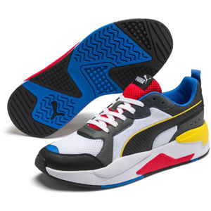 Puma X-RAY Pánské vycházkové boty, Bílá,Černá,Červená, velikost 4