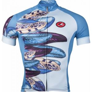 Rosti PAVONE DL ZIP modrá M - Dámský cyklistický dres