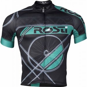 Rosti RUOTA DL ZIP černá M - Pánský cyklistický dres