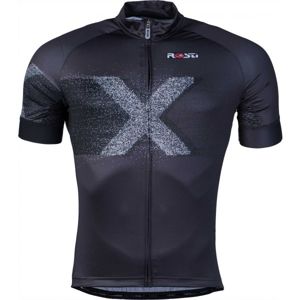 Rosti X DL ZIP černá XXL - Pánský cyklistický dres