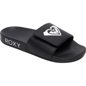 Roxy SLIPPY SLIDE III černá 8.5 - Dámské pantofle