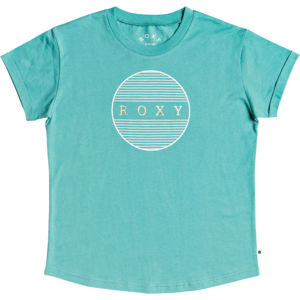 Roxy EPIC AFTERNOON CORPO Dámské triko, Tyrkysová,Bílá, velikost M
