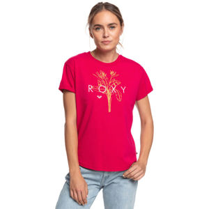 Roxy EPIC AFTERNOON LOGO růžová L - Dámské tričko