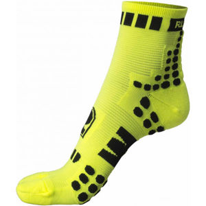 Runto RT-DOTS Sportovní ponožky, žlutá, velikost 44/47