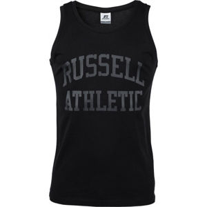 Russell Athletic AL SINGLET Pánské tričko, Černá,Tmavě šedá, velikost L