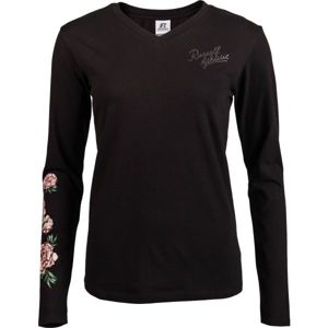Russell Athletic L/S CREWNECK TEE SHIRT Pánské tričko, černá, velikost L